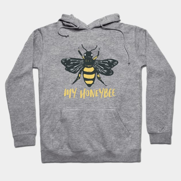 My honeybee Hoodie by theramashley